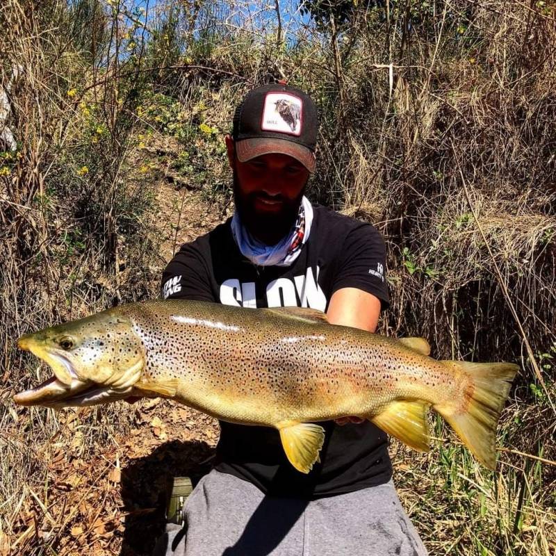 Pêche à la truite dans le Bas Verdon
