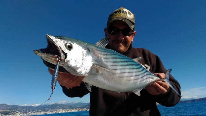 Stage de pêche en mer entre Cannes et Antibes