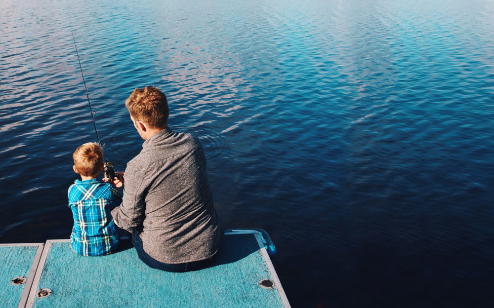 Apprendre à pêcher à son enfant