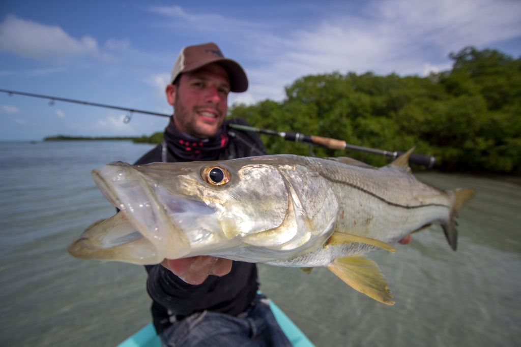 Matériel adapté pour le snook