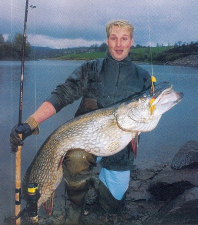 Top 4: 137 cm pike caught by Philippe COSTE and Arnaud FOISSAC on the Pareloup dam lake