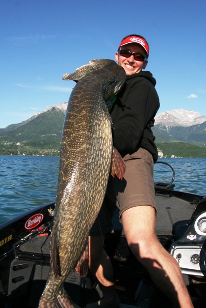 Top 3 : 137 cm pike caught by Sylvain Legendre on Lake Annecy