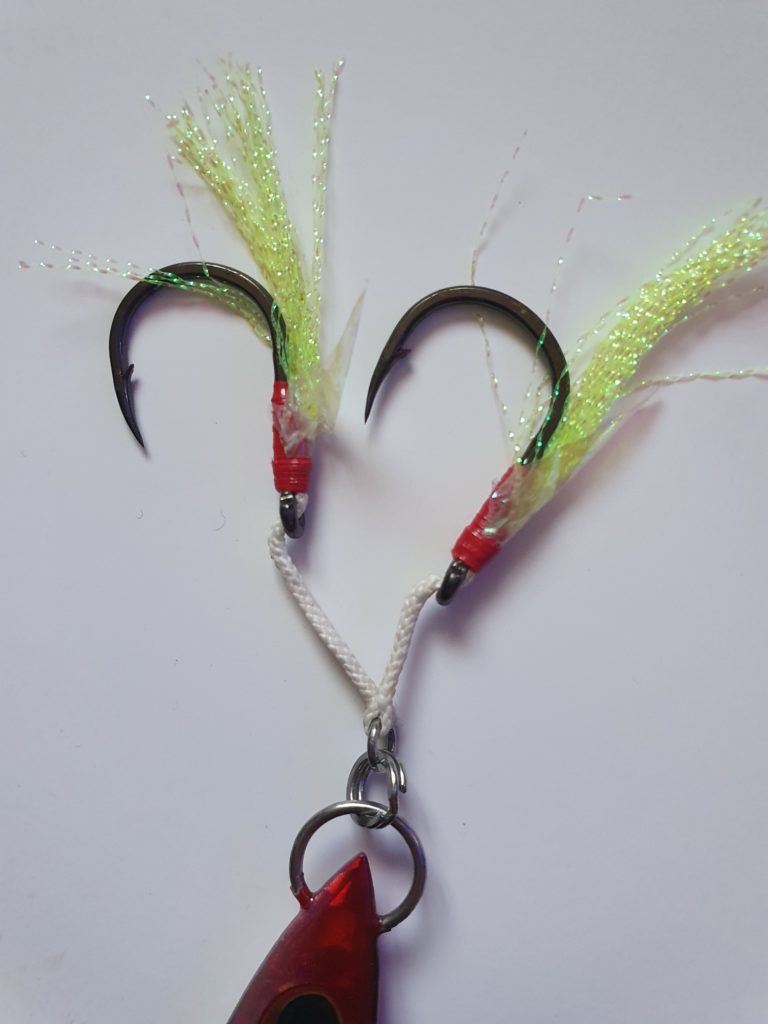 Montage Assist Hooks pour la pêche en jigging