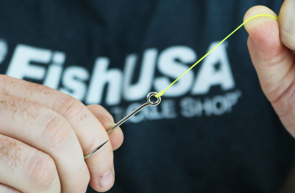 Palomar knot: the easy and reliable fishing knot